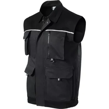 Rimeck Woody M MLI-W5294 ebenově šedá pánská vesta 60/62