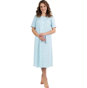 Dámská noční košilka 013 green - REGINA zelená L