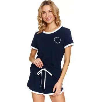 Dámské pyžamo Dámské pyžamo 7217 - Doctornap tmavě modrá M