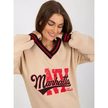 Dámská mikina Mikina EM BL 754.37 béžová jedna velikost