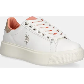Dámské tenisky Sneakers boty U.S. Polo Assn. ZABRY dámské, bílá barva, ZABRY001W/5YN1 ZABRY001W.5YN1 00X, EUR 41