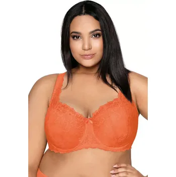 Podprsenka Dámská podprsenka 053/22 Carmela orange plus - MAT oranžová 90/D