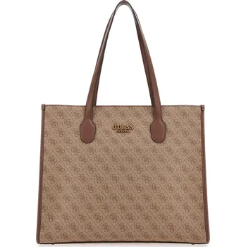 Kabelka Kabelka GUESS SILVANA GIRLFRIEND TOTE HWSB8665240-LGW – Hnědá