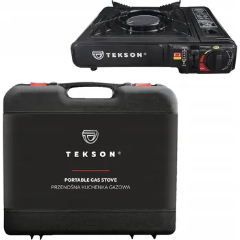 Turistický vařič TEKSON TURISTICKÝ VAŘIČ S KERAMICKÝM HOŘÁKEM V KUFRÍKU