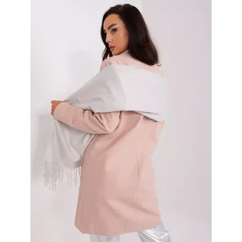 Dámská halenka Šátek AT SZ 23185.73P světle šedá jedna velikost