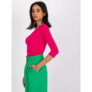 Dámská halenka Halenka-RV-BZ-4690.17-fuchsiová XL