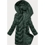 Tmavě zelená dámská prošívaná zimní bunda S'west (B8273-10) odstíny zelené 52