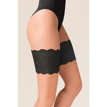 Dámské punčochy Gabriella Lace Thighband Code 509 barva:nero 5/6-XL/2XL