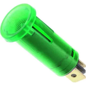 Dioda Kontrolka 12V WL-01 zelená, průměr 12,5mm