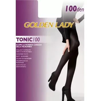 Dámské punčochy Punčochové kalhoty Tonic 100 DEN - GOLDEN LADY nero 4