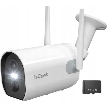 Bezpečnostní kamera IP kamera tubusowa (bullet) ieGeek ZS-GX2S 2K 3MP 3 Mpx