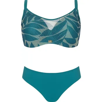 Dámské plavky Plavky Self S 940 V1MS4 Mystic 4 zelená 46C-3XL