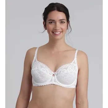 Podprsenka Dámská krajková podprsenka s kosticí PLAYTEX UNDERWIRE BALCONETTE BRA - PLAYTEX - bílá 90 B