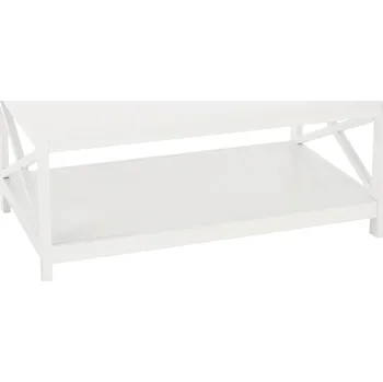 Konferenční stolek Tempo Kondela Konferenční stolek, bílá, EDRIA