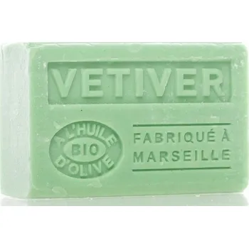 Mýdlo BIO mýdlo z Marseille Vetiver 125g Label Provence