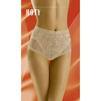 Kalhotky Dámské kalhotky Hoty Beige - Wol-Bar L