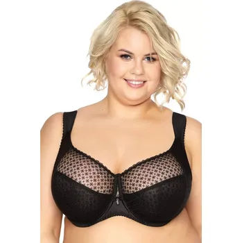 Podprsenka Měkká dámská podprsenka SOFT SAMIRA MAXI ART. 874 černá 105E