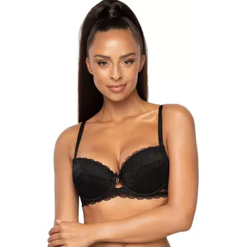 Podprsenka Dámská podprsenka 0203/11 Lindsay black - MAT černá 70/G