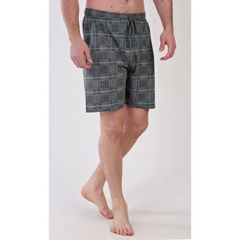 Pánské pyžamo Pánské pyžamové šortky Adam šedá XL