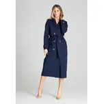 Dámský kabát M698 tmavě modrý - Figl M