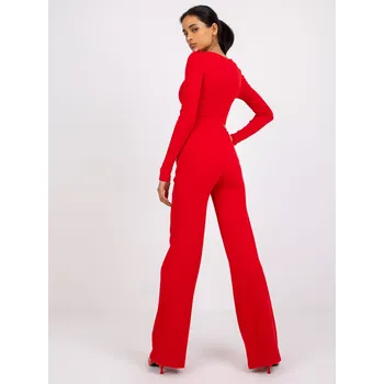 Dámská halenka Komplet-RV-KMPL-7539.32X-červená L