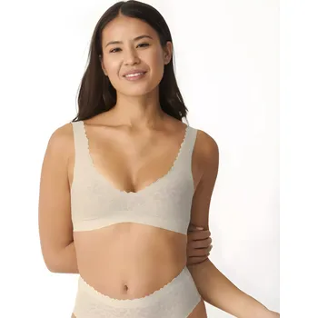 Podprsenka Dámská podprsenka Sloggi Zero Feel Lace 2.0 Bralette angora (6308) 00XL