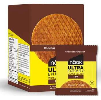 Näak waffle Ultra Energy (12 x 30 g) box - čokoláda