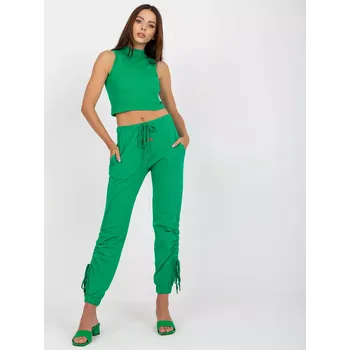 Dámské kalhoty Tepláky RV DR 7943.19 zelených L