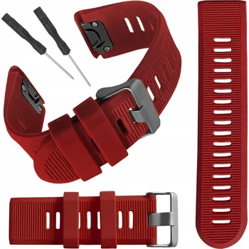 Řemínek na hodinky Řemínek QuickFit pro Garmin Fenix 5X 6X 6X Pro 7X 7X Solar, odolný řemínek 26 mm