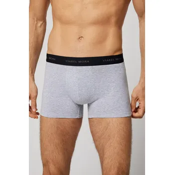 Boxerky Ysabel Mora 20158 3-pack barva:šedá/navy/černá L