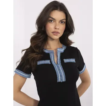 Dámské tričko Halenka NM TS V8305.84 černá jedna velikost