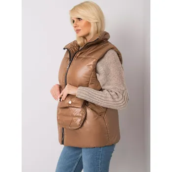 Dámská vesta Vesta EM KZ 611.40x hnědá L/XL