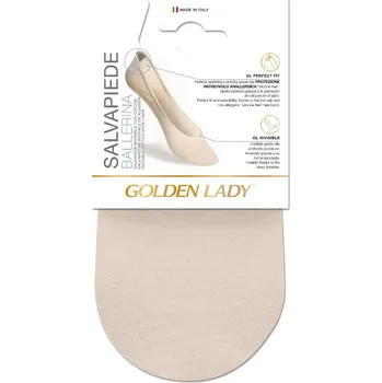 Pánské ponožky Dámské nízké ponožky Golden Lady Ballerina 6P Cotton A'2 nero/černá 39/42-M/L