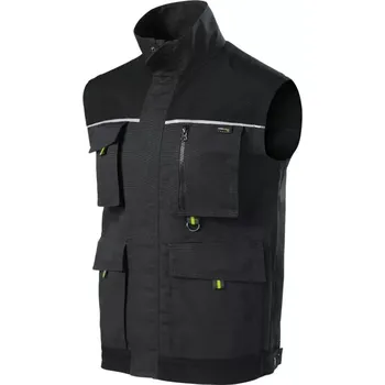 Rimeck Ranger M MLI-W5494 ebenově šedá pánská vesta 60/62