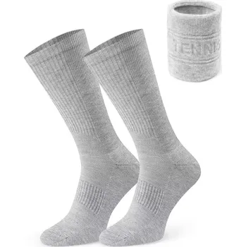 Pánské ponožky Ponožky Steven art.019 Sport Tenis 35-46 bílá 44-46