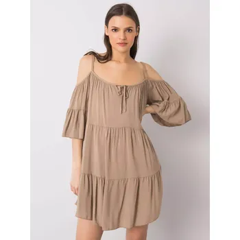 Dámské šaty Šaty TW SK BI 80840.20 tmavých pusinek S