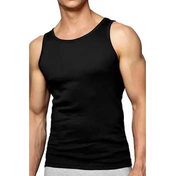 Pánský nátělník 046 black - Atlantic černá L