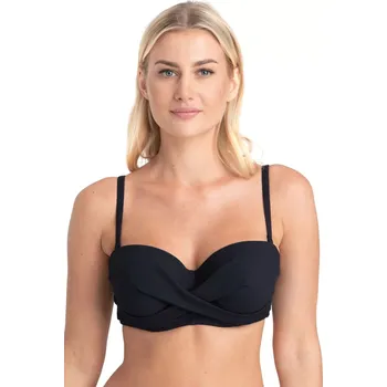 Dámské plavky Horní díl plavek A450 Venus - Samanta černá 75/D