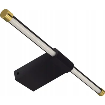 Nástěnné svítidlo STRUHM Moderní koupelnové nástěnné svítidlo nad zrcadlo PASO 40cm 9W glamour černé