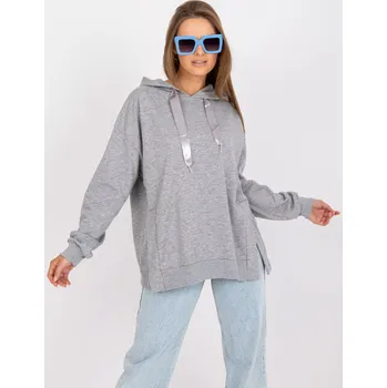 Dámská halenka Mikina EM BL 402.15P šedá XL