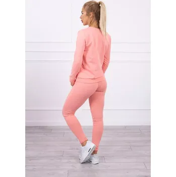 Dámská halenka Tepláková souprava v meruňkové barvě UNI