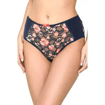 Kalhotky Plné dámské kalhotky DEMI 19123 tmavě modrá M