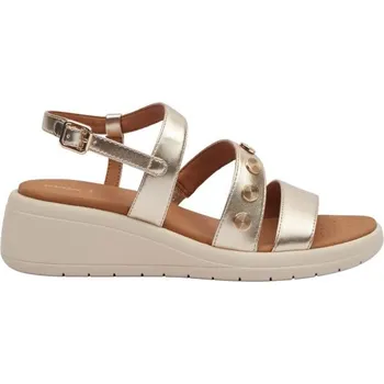 Dámské sandále Dámské sandály Geox D MELICONIA 41 Zlatá, Béžová, Hnědá