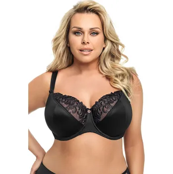Podprsenka Dámská podprsenka K378 Victoria černá - Gorsenia černá 95G