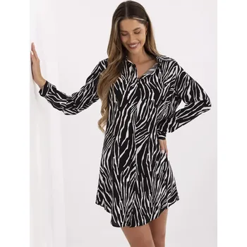 Dámské šaty Šaty TO SK 1103 7.16P černobíle XL