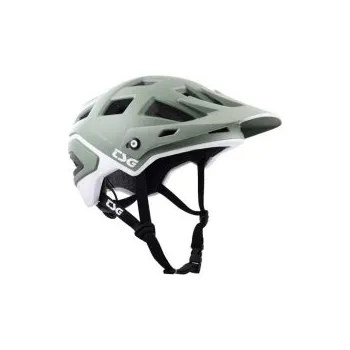 Cyklistická přilba Přilba TSG Scope Solid Color Satin green-white, S/M