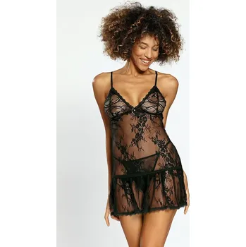 Dámské pyžamo Dámský komplet ANASTAZJA černá XS