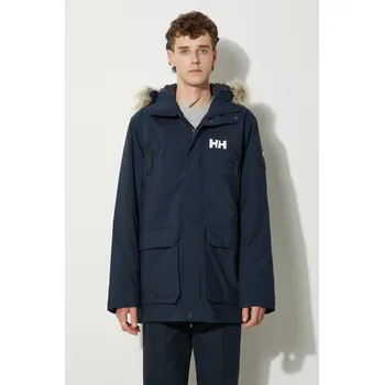 Pánská móda Bunda Helly Hansen REINE PARKA, XXL, námořnická modř, 59X