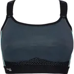 Sportovní podprsenka 0020129 černo-tyrkysová - Selmark 70C