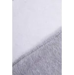 Šedá mikina s krátkým zipem UNI